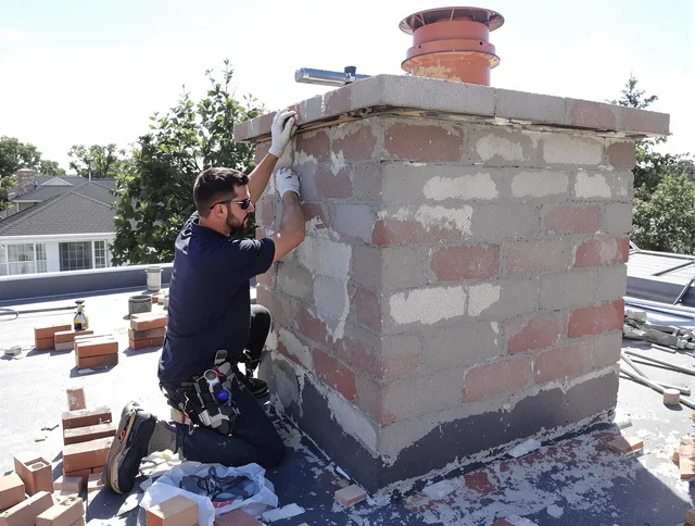 Advanced chimney repair process by Smithfield Chimney Sweep in Smithfield, RI